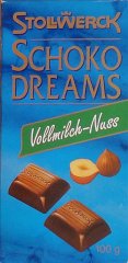 Stollwerck pion Schoko Dreams Vollmilch Nuss